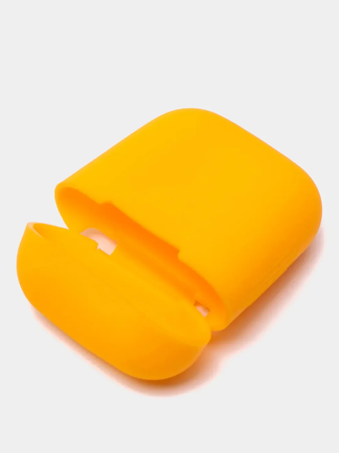 Лимонный чехол для наушников Apple Airpods 1 и 2 силиконовый