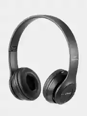 Синий беспроводные блютуз наушники P47 Wireless