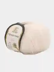 Кремовый пряжа Камтекс "Мохер Голд", 250 м, 50 г