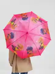 Вишнёвый зонт трость детский
