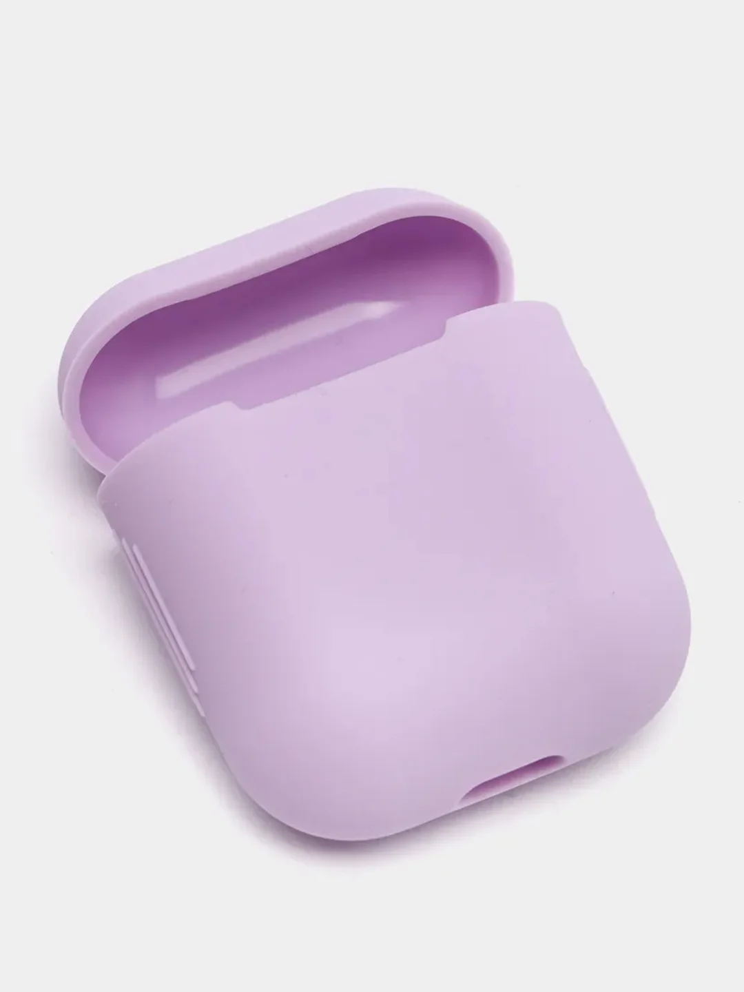 Фиолетовый чехол для беспроводных наушников AirPods