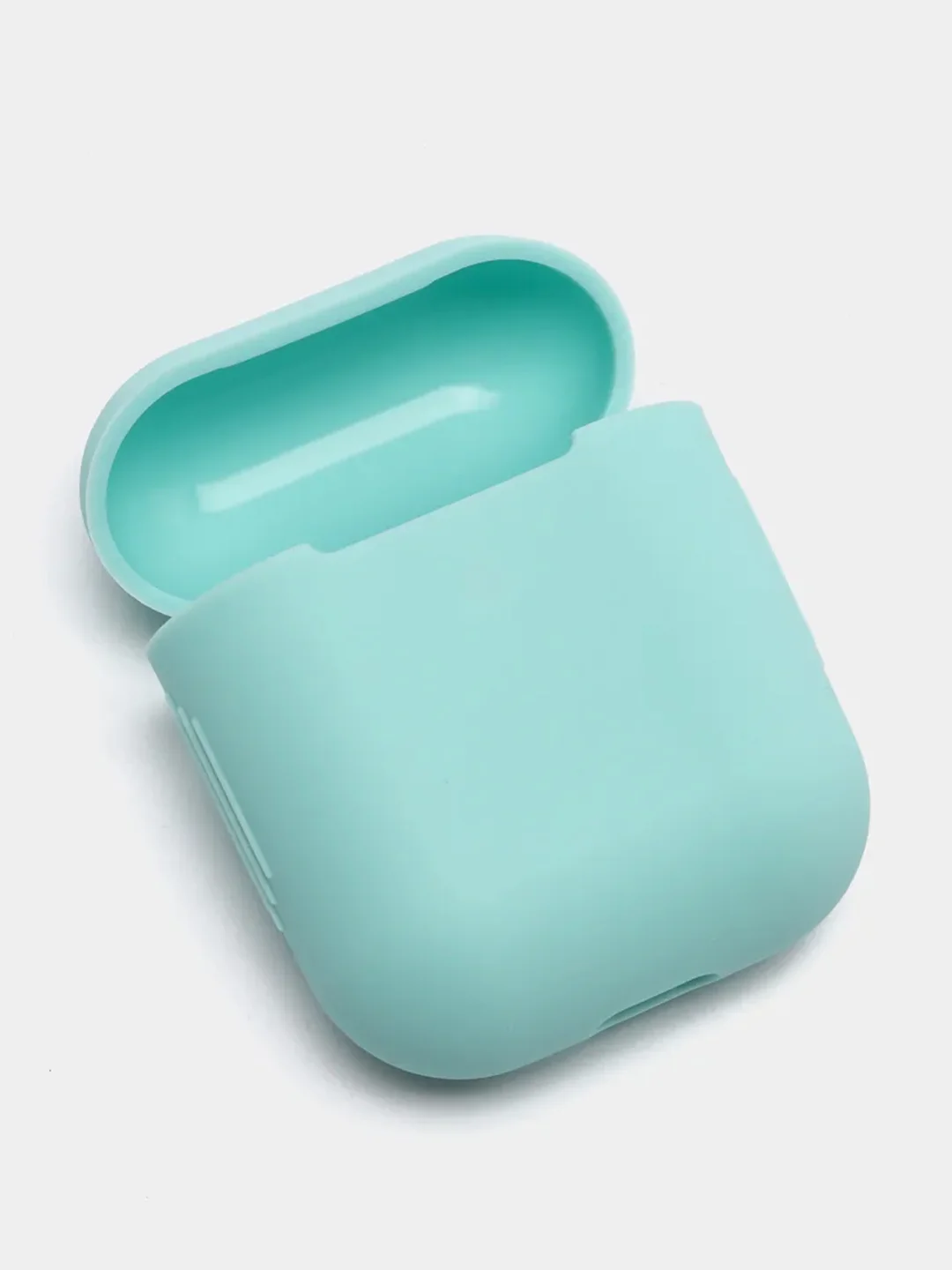 Мятный чехол для беспроводных наушников AirPods