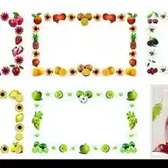 Вишнёвый самоклеящиеся наклейки-этикетки на банки, 20 шт