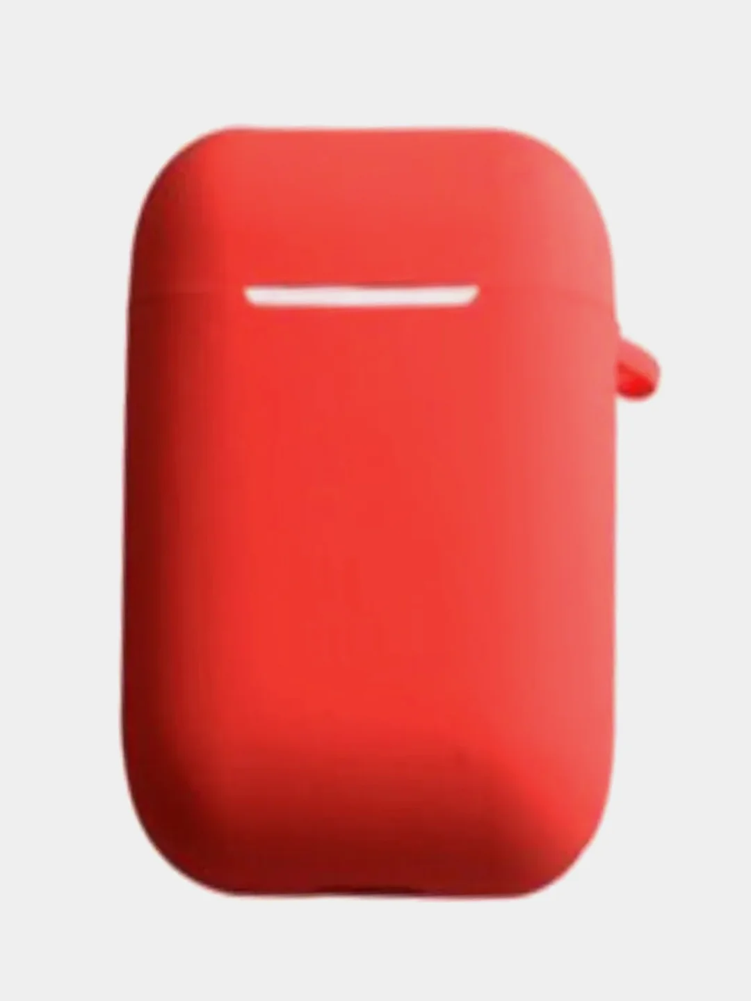 Красный силиконовый чехол для наушников Airpods TWS i9s, i10, i11, i12, i13, i14, i15, i100