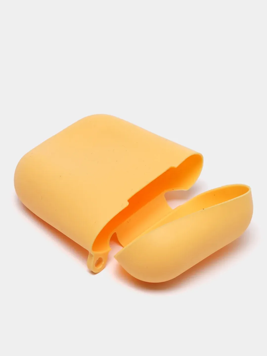 Желтый силиконовый чехол для наушников Airpods TWS i9s, i10, i11, i12, i13, i14, i15, i100