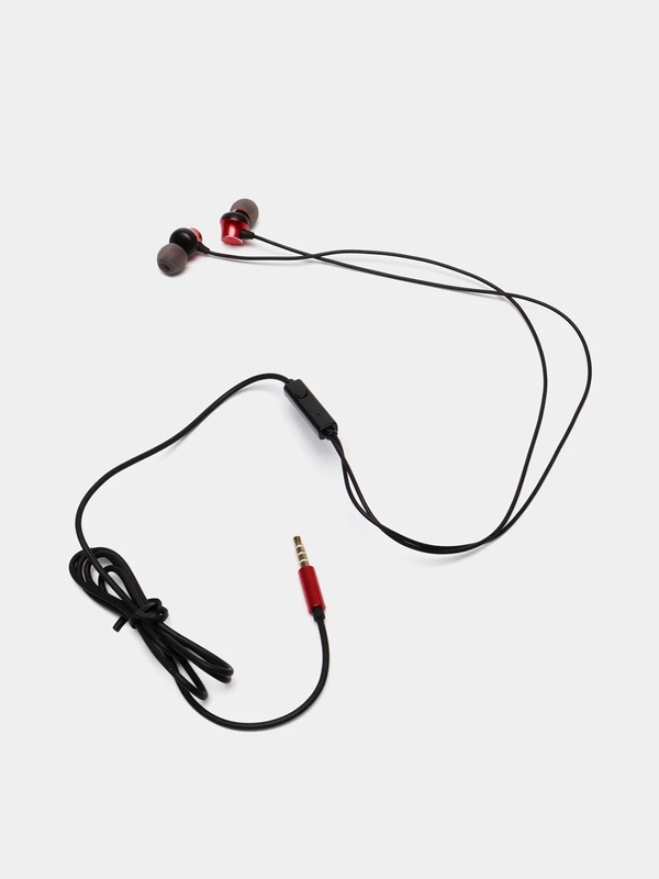 Наушники с микрофоном Hoco M51, металлический корпус, 3.5 mm Jack