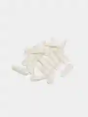 Белый типсы цветные, в боксе, 100 штук