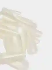 Молочный типсы цветные, в боксе, 100 штук