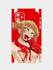 Защитная пленка, наклейка, Skin "девушка" на телефон iPhone 11 / 12 / 12 Pro / 13 / 13 Pro