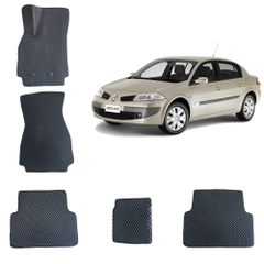 Автомобильные 3D-коврики EVA / ЕВА /ЭВА для Renault Megane 2/ Рено Меган 2