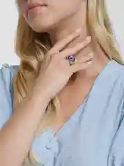 Фиолетовый кольцо "Наруто"