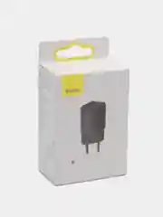 Черный сетевое зарядное устройство Baseus 30W Gan3, быстрая зарядка, CCGN010101 Apple/Андроид