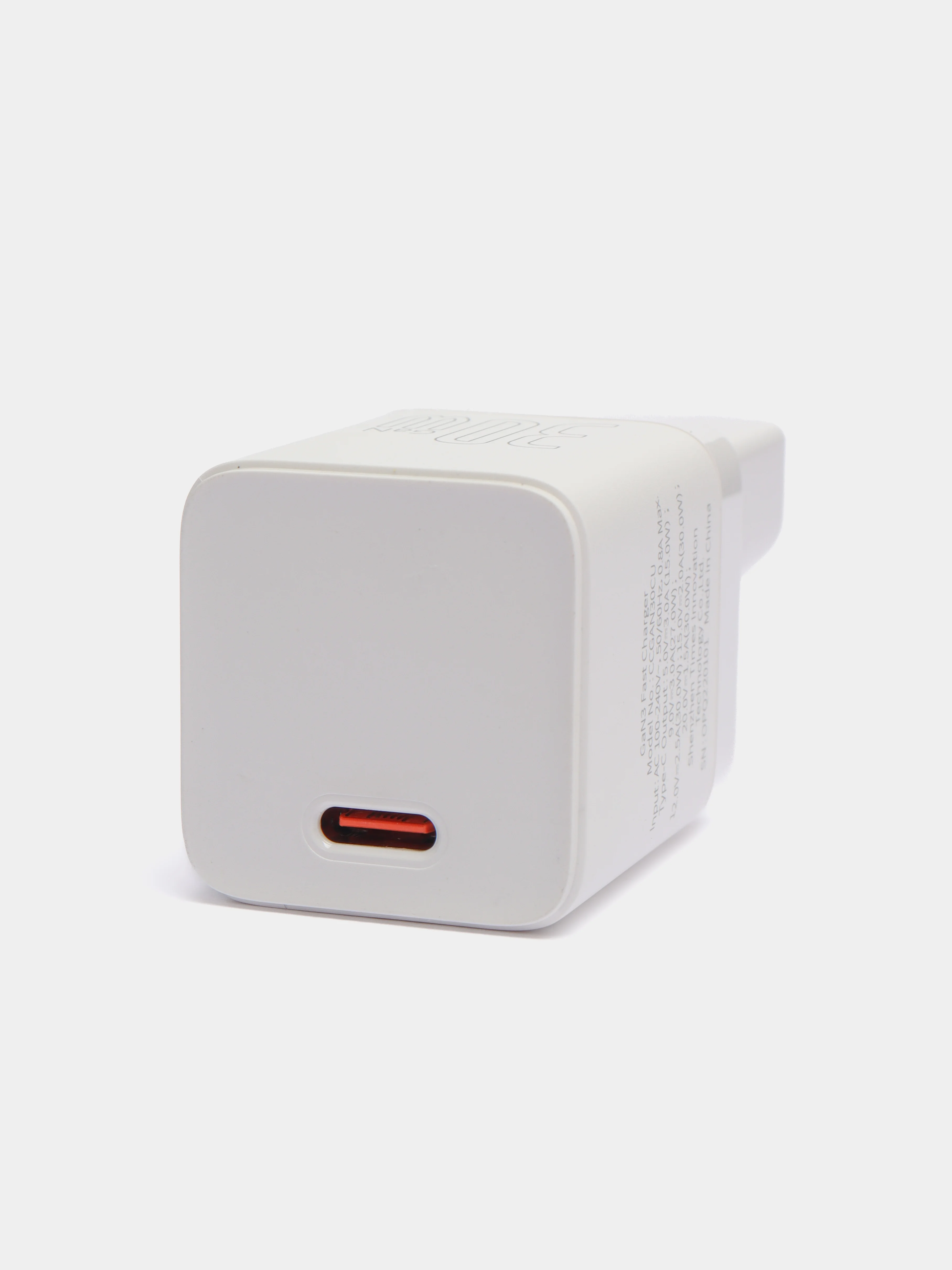Сетевое зарядное устройство Baseus 30W Gan3, быстрая зарядка, CCGN010101 Apple/Андроид