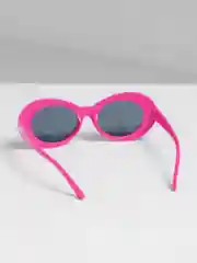 Фуксия женские очки, солнцезащитные, круглые