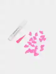 Розовый силиконовые накладки на когти для кошек, с клеем