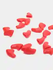 Красный силиконовые накладки на когти для кошек, с клеем