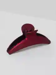 Бордовый заколка-краб для волос, 1 штука