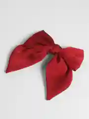 Красный бант для волос, на заколке, атласный, 20 цветов