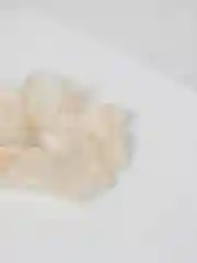 Белый резинка, шифон