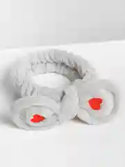 Серый повязка косметическая на голову
