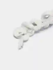 Прозрачный alize Puffy Fine турецкая плюшевая пряжа, Ализе Пуффи Файн вязание руками 100 г 14,5 м