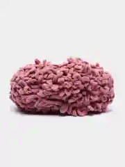 Тёмно-розовый alize Puffy Fine турецкая плюшевая пряжа, Ализе Пуффи Файн вязание руками 100 г 14,5 м
