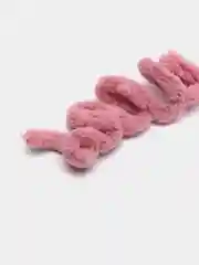 Тёмно-розовый alize Puffy Fine турецкая плюшевая пряжа, Ализе Пуффи Файн вязание руками 100 г 14,5 м