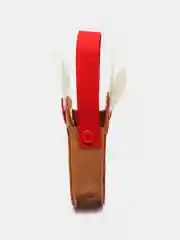 Коричневый новогодний мешочек / новогодняя сумка для подарков, новогодняя упаковка