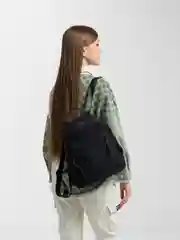 Черный рюкзак повседневный