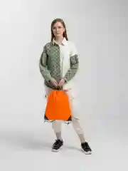 Оранжевый мешок для обуви