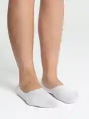 Белый женские носки следки, яркие