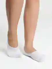 Белый женские носки следки, яркие