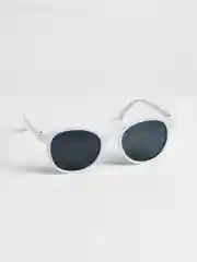 Белый солнцезащитные очки UV400, женские
