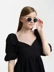 Бежевый солнцезащитные очки UV400, женские
