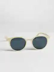 Бежевый солнцезащитные очки UV400, женские