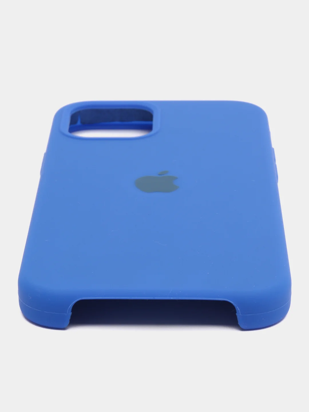 Синий чехол для iPhone 11/ 12/ 13/ 14/ XR/ 8/ 7/ SE/ X/ XS/ Pro/ Max/ Plus, силиконовый