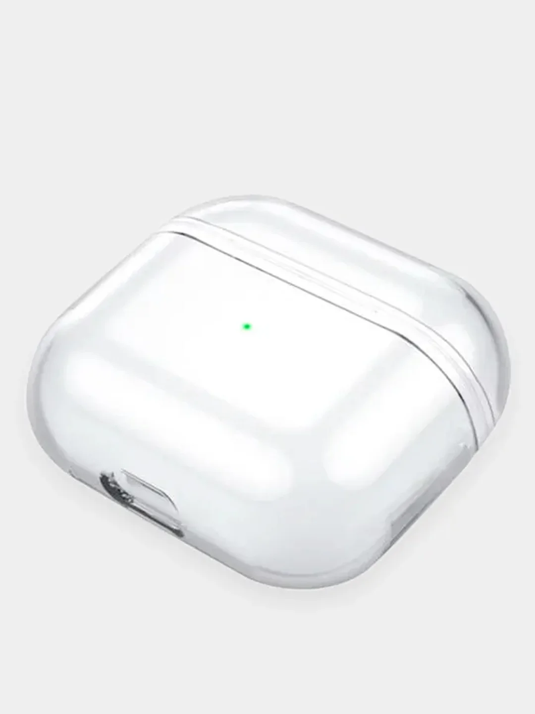 Прозрачный силиконовый прозрачный чехол для Apple Airpods 3 поколения