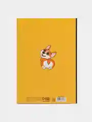 Ежедневник в точку "Корги", А5, 64 листа