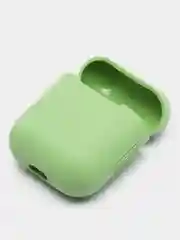 Лесной зеленый чехол для Apple AirPods 1, AirPods 2 силиконовый