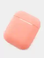 Коралловый меланж чехол для Apple AirPods 1, AirPods 2 силиконовый