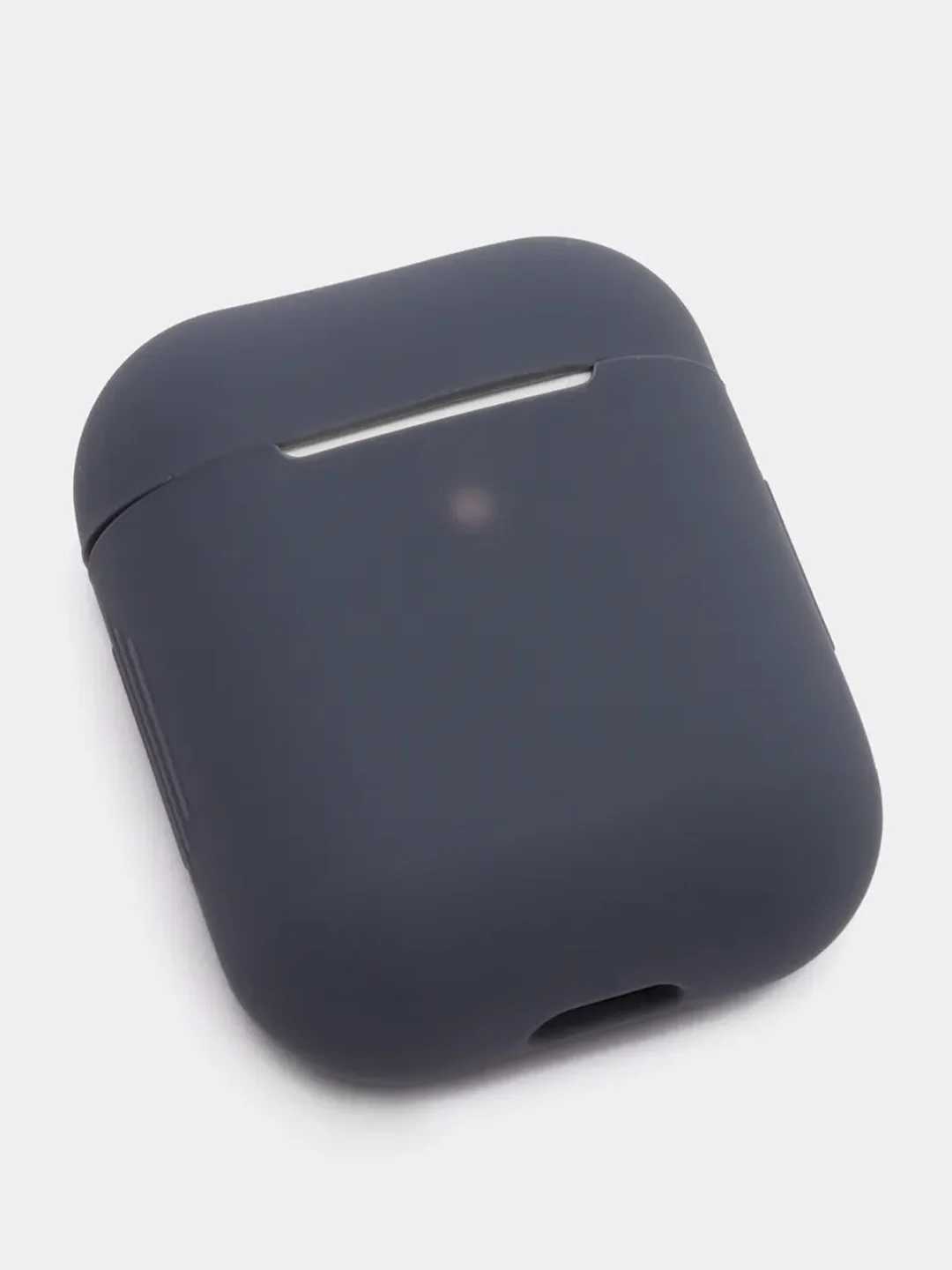 Синий чехол для Apple AirPods 1, AirPods 2 силиконовый