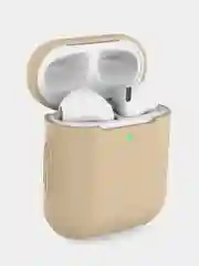 Небесно-голубой чехол для Apple AirPods 1, AirPods 2 силиконовый