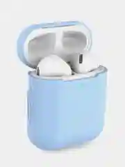 Бирюзовый чехол для Apple AirPods 1, AirPods 2 силиконовый