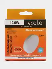 Светодиодная лампа Ecola LED PREMIUM Gx53, 220 В, 12 Вт