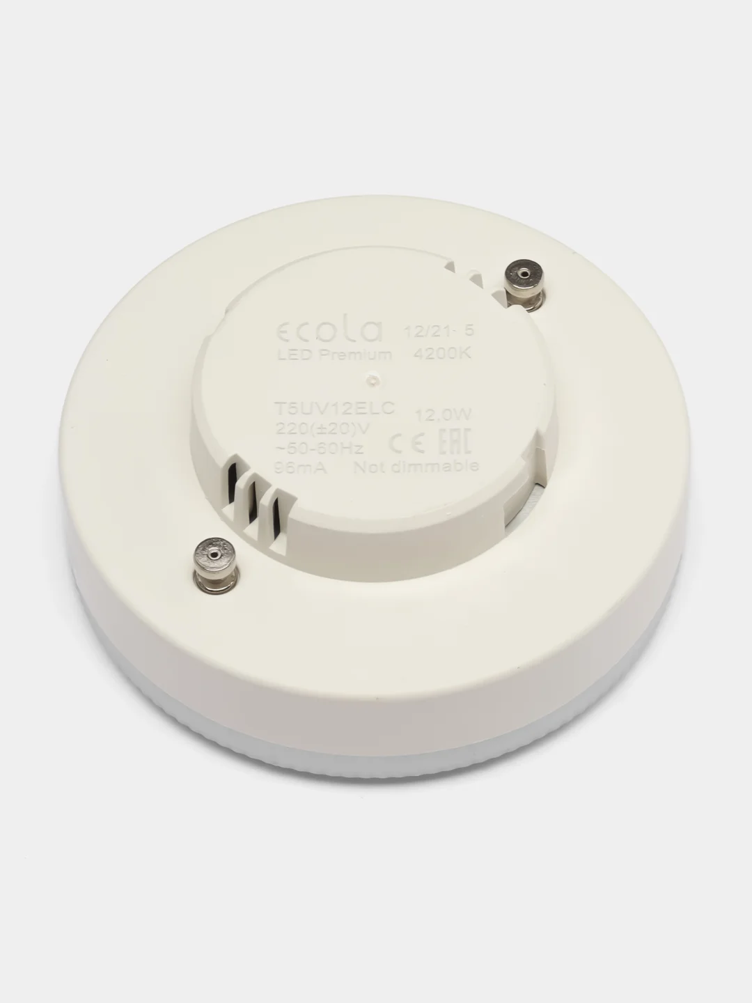 Светодиодная лампа Ecola LED PREMIUM Gx53, 220 В, 12 Вт