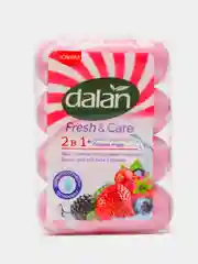 Мыло туалетное Dalan Fresh&Care "Лесные Ягоды", турецкое, 360 г - 90 г*4 штуки