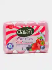 Мыло туалетное Dalan Fresh&Care "Лесные Ягоды", турецкое, 360 г - 90 г*4 штуки