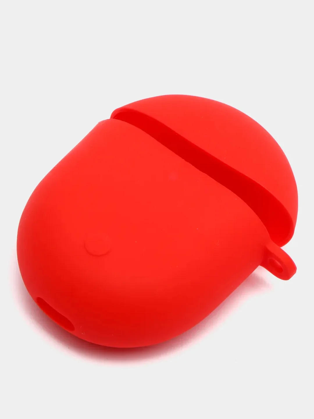 Белый чехол на Xiaomi Redmi Buds 3 Pro/AirDots 3 Pro для наушников КАРТОФАН силиконовый матовый