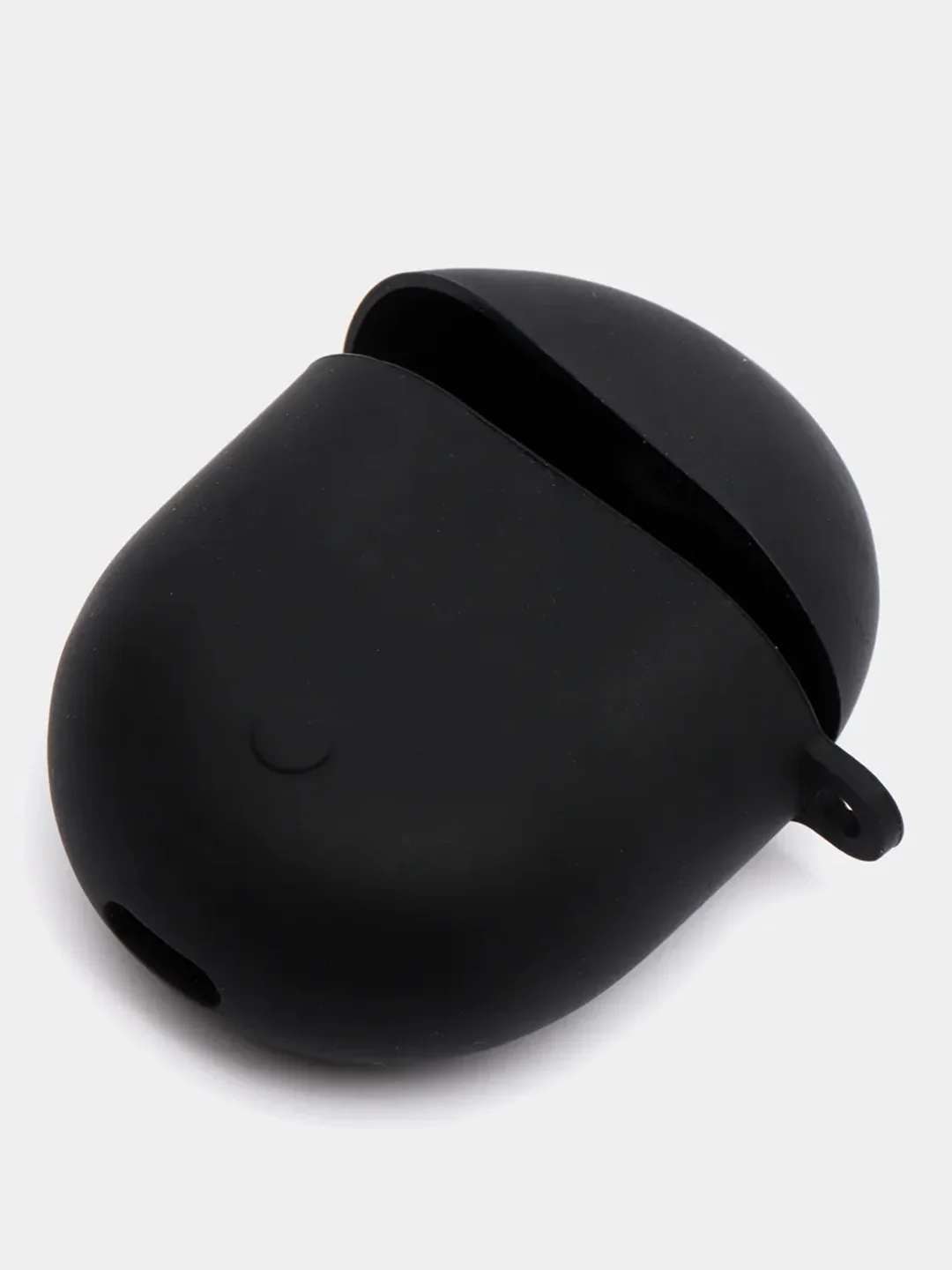 Черный чехол на Xiaomi Redmi Buds 3 Pro/AirDots 3 Pro для наушников КАРТОФАН силиконовый матовый