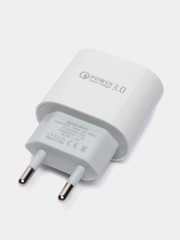 Быстрое сетевое зарядное устройство, 20 W